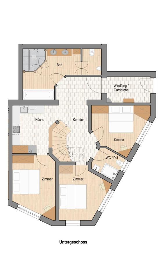 Luxus Ferienwohnung Almhuette Brixen im Thale Exterior photo
