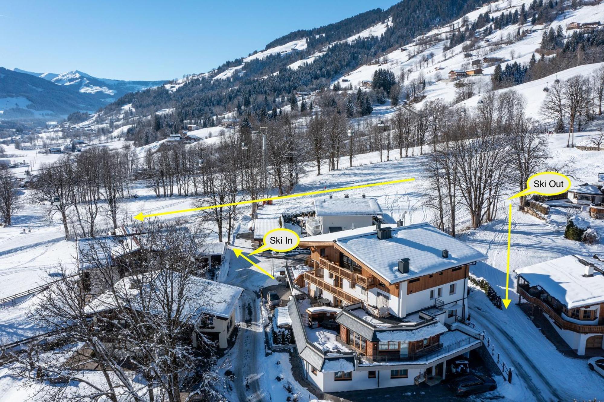 Luxus Ferienwohnung Almhuette Brixen im Thale Exterior photo
