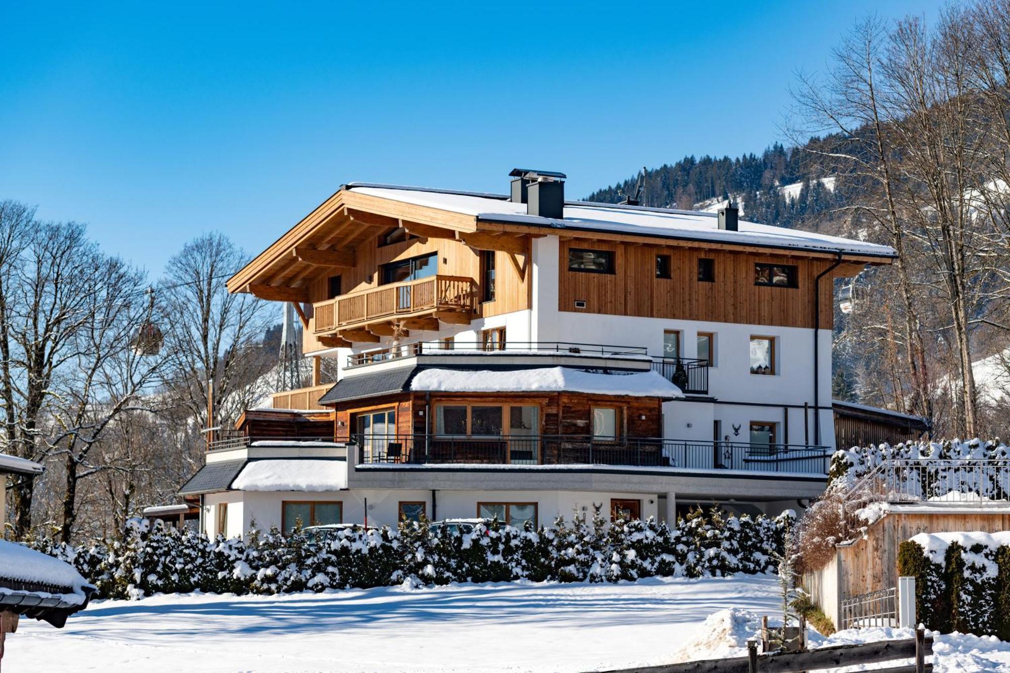 Luxus Ferienwohnung Almhuette Brixen im Thale Exterior photo